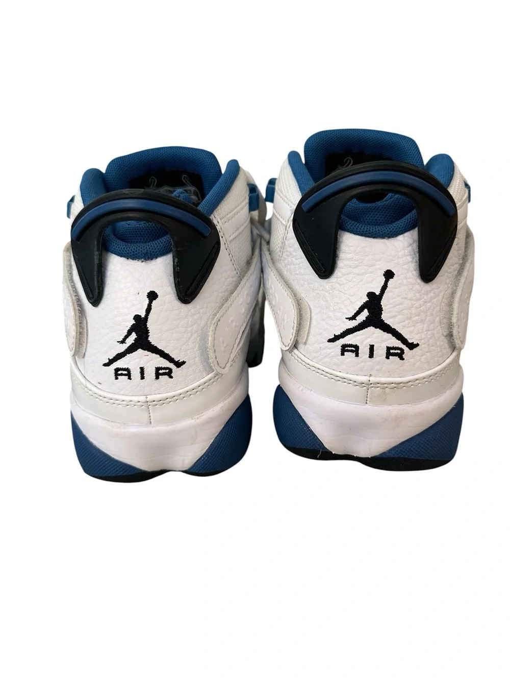 Jordan 6 Rings White Dark Marina Blue Sz 7.5 Sneakers Athletic Shoes